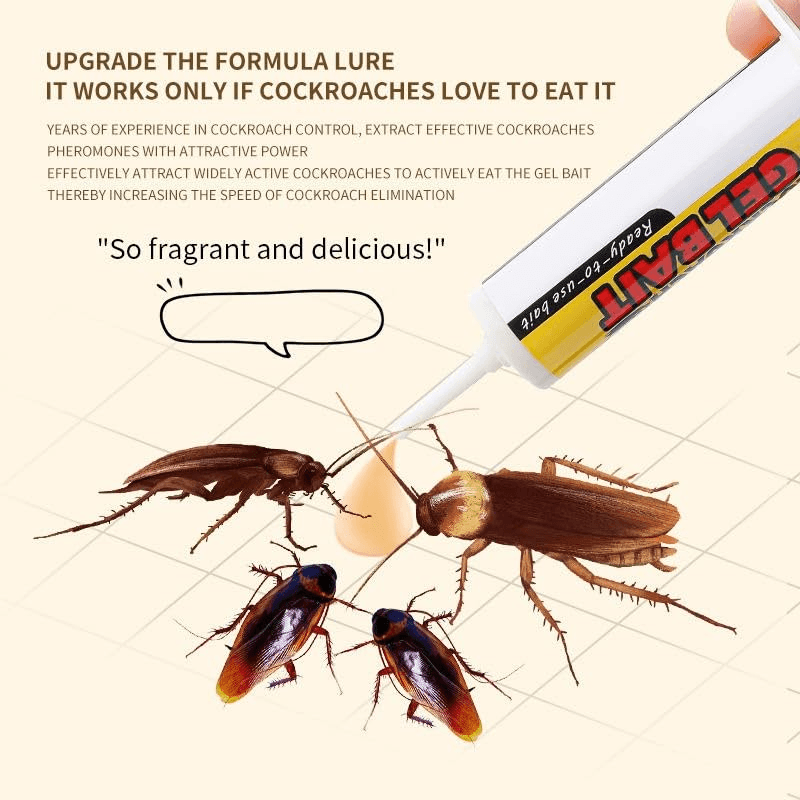 Cockroach Gel Bait with Syringe Tip (double)